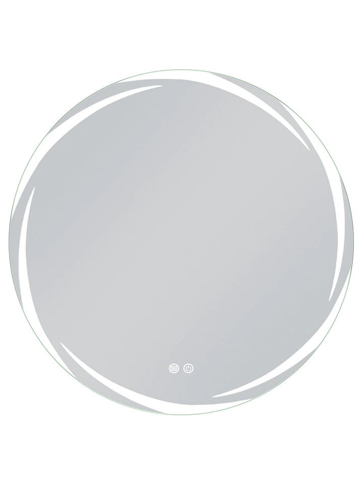 LED spogulis ar apsildes funkciju CHIARO, Ø 80 cm, 2700-6500K, 24W, 2662Lm, IP44